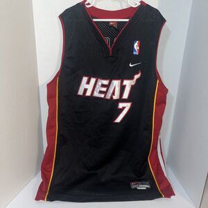 Nike Youth Lamar Odom #7 Miami Heat Stitched NBA Swingman Jersey Youth L